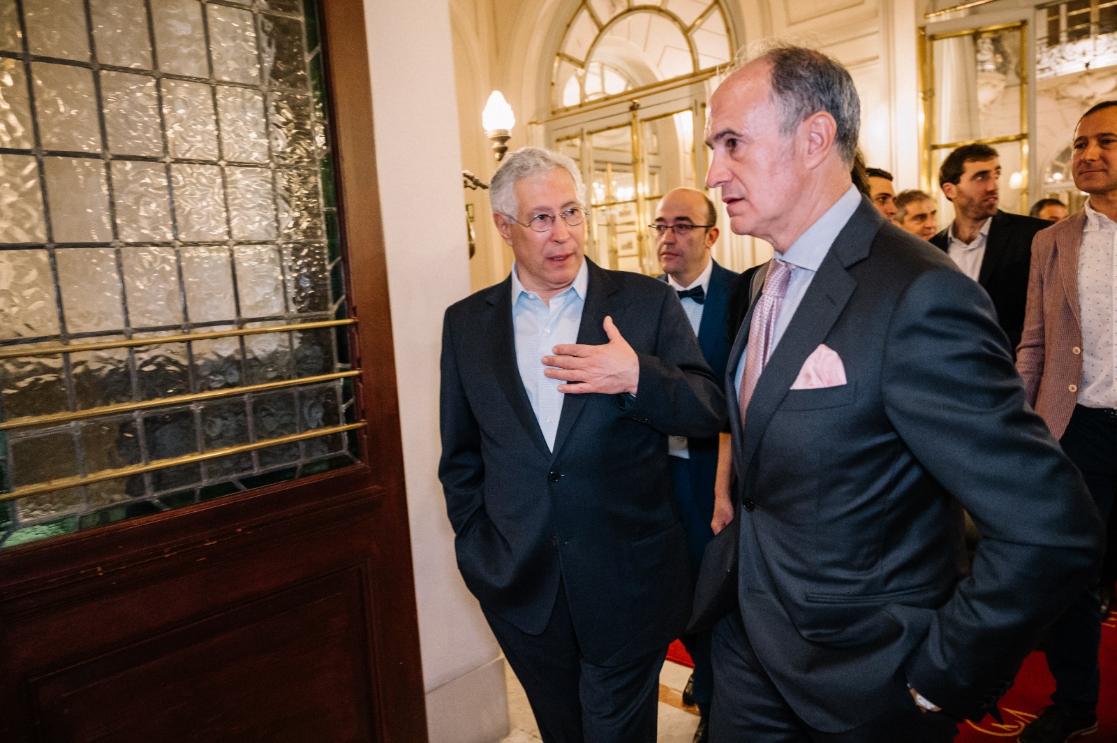 Paco de Miguel junto al rey Felipe VI en un encuentro